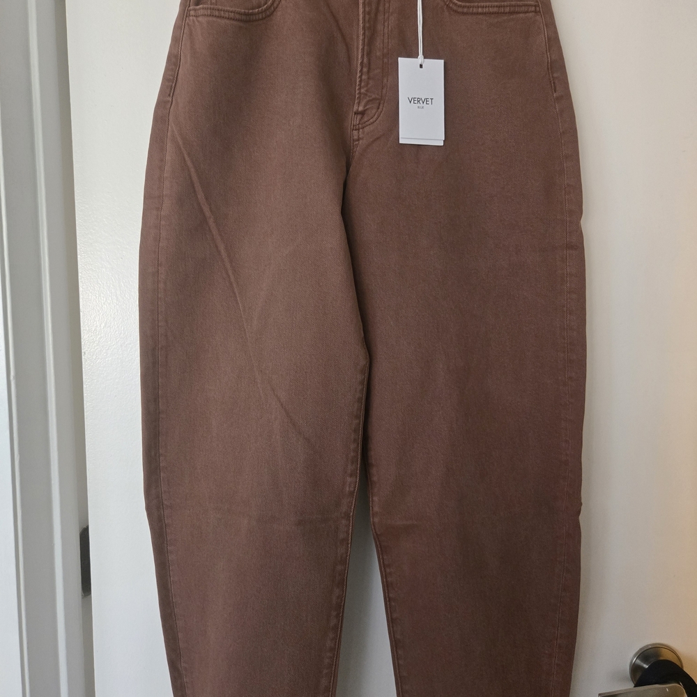 Brand New Vervet Kate Brown High-Waisted Jeans Size 29 - Picture 6 of 6